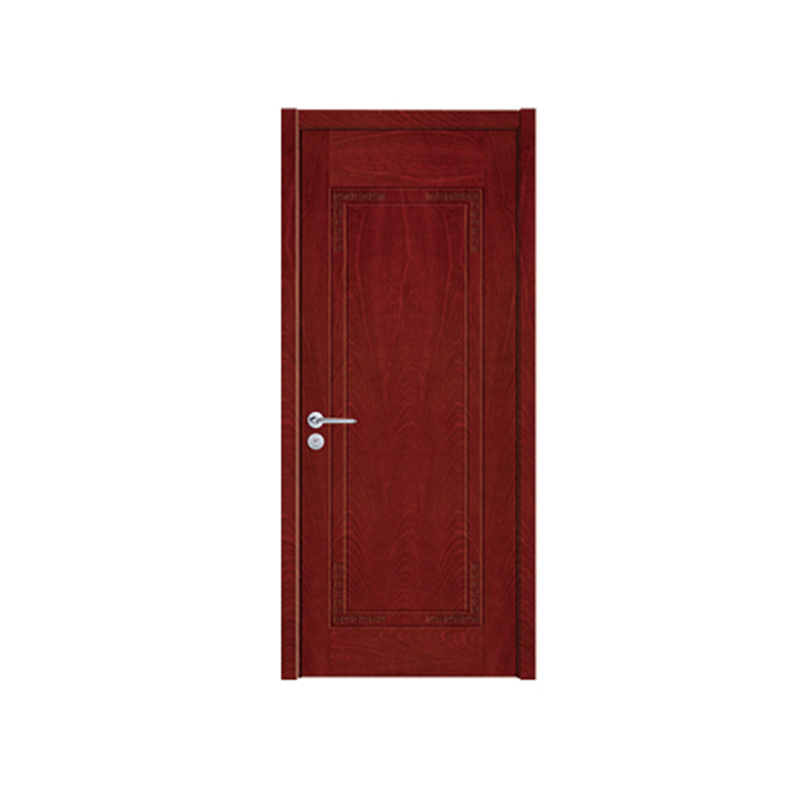 SPK-1088 Dark Red Wood Grain Beryer Door Painted Door