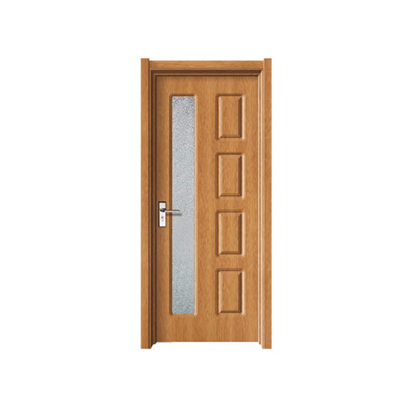 SPM-8151 Brown Mustangles Rectangles PVC MDF Door