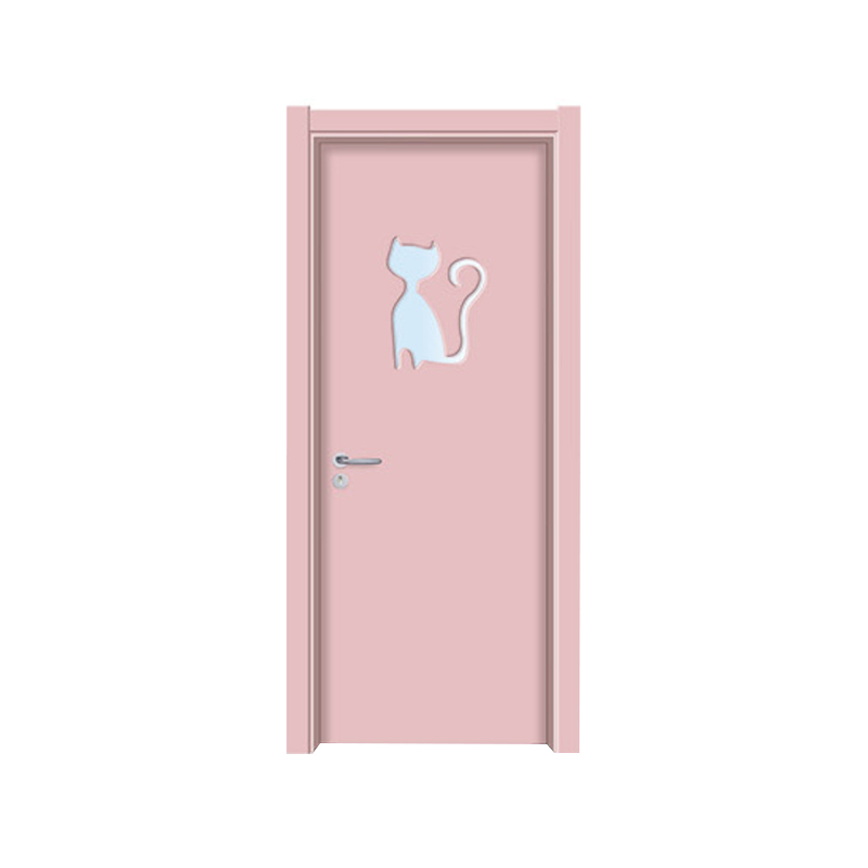 MLD-4017 Pink Cat Melamine Door