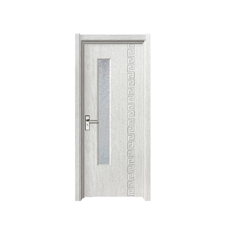 SPM-8129 نمط الزجاج الأبيض PVC MDF باب