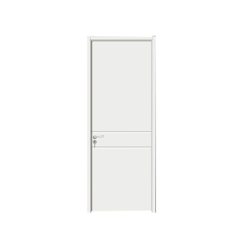 WPC-G006 White Simple Lines Door WPC